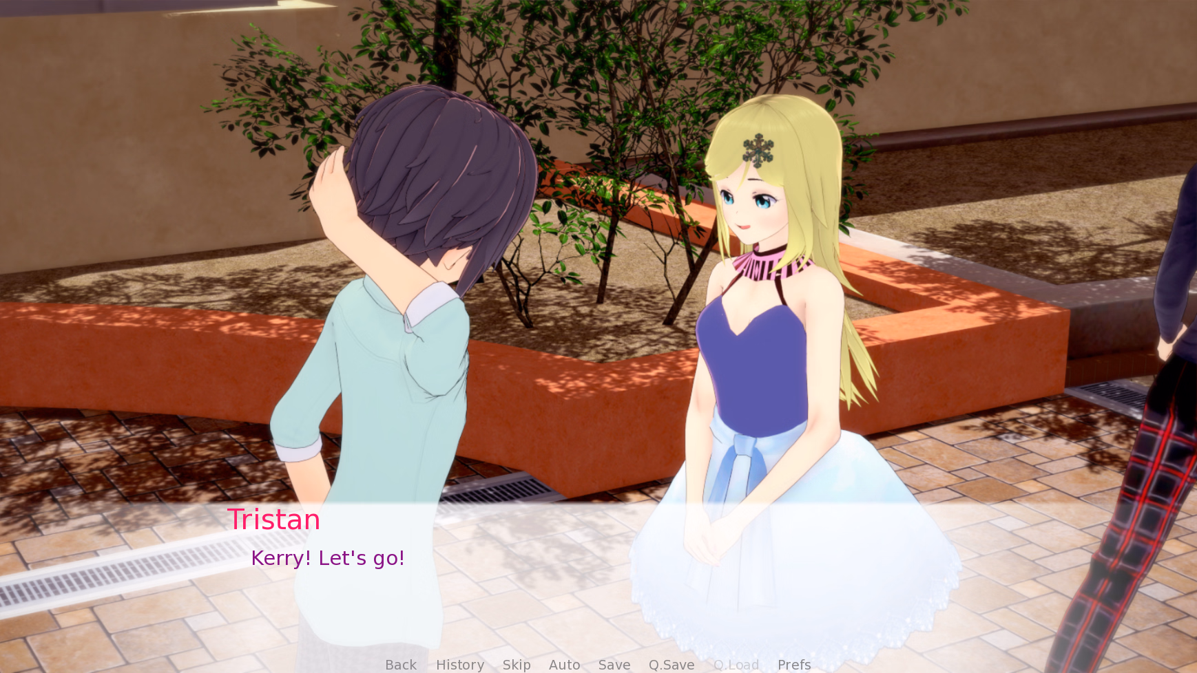 VN Ren'Py Abandoned Black Rose [Ep.2] [Heart Productions]