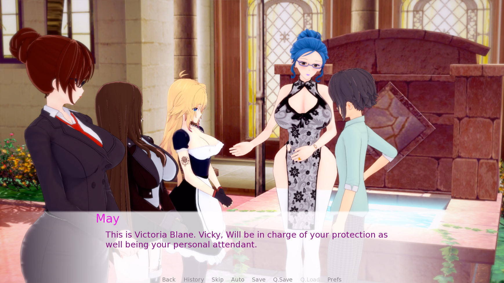 VN Ren'Py Abandoned Black Rose [Ep.2] [Heart Productions]