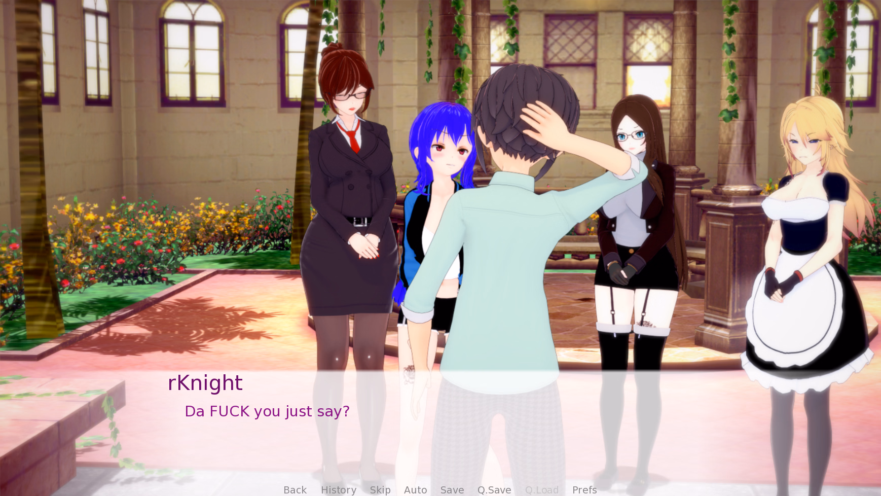 VN Ren'Py Abandoned Black Rose [Ep.2] [Heart Productions]