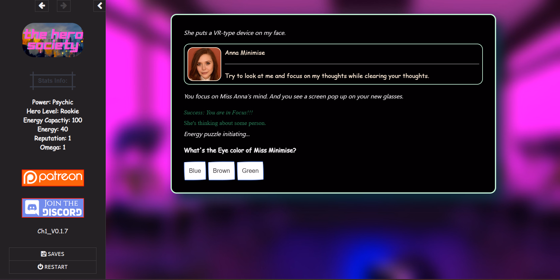 HTML Abandoned The Hero Society [v0.1.1] [Mr. Zolomon Games]