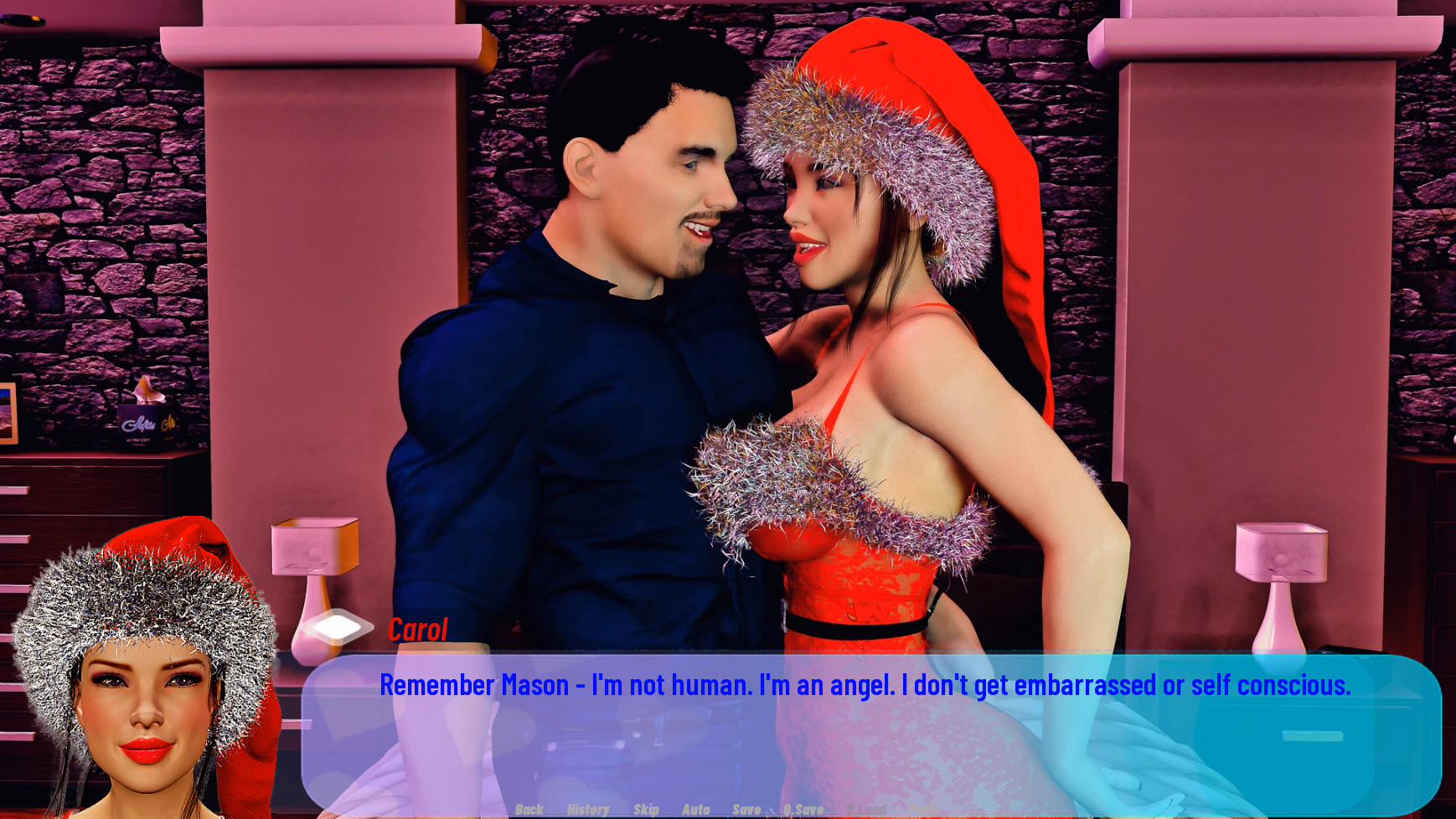 VN Ren'Py Completed My Christmas Angels [v1.0] [BindassDev]