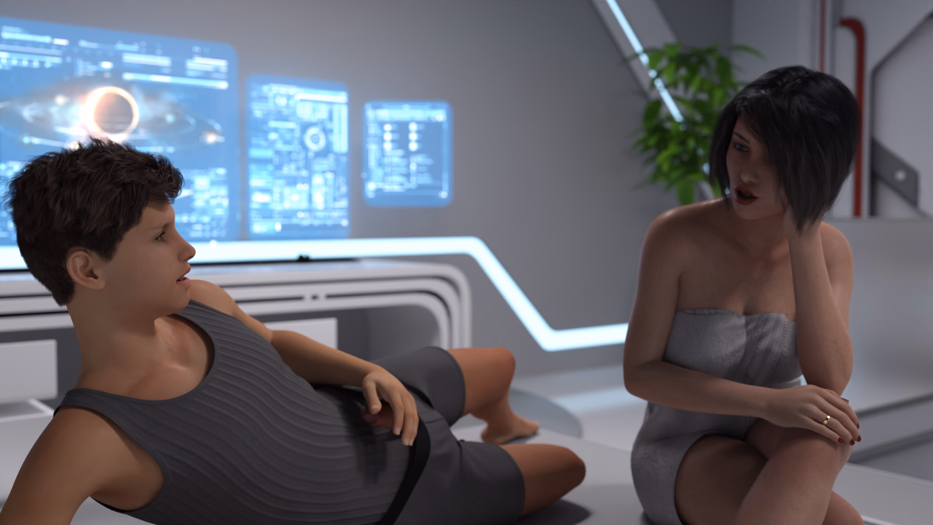 Ren'Py Abandoned Big Brother in Space [v0.10.0] [Lewd Fiction Games]