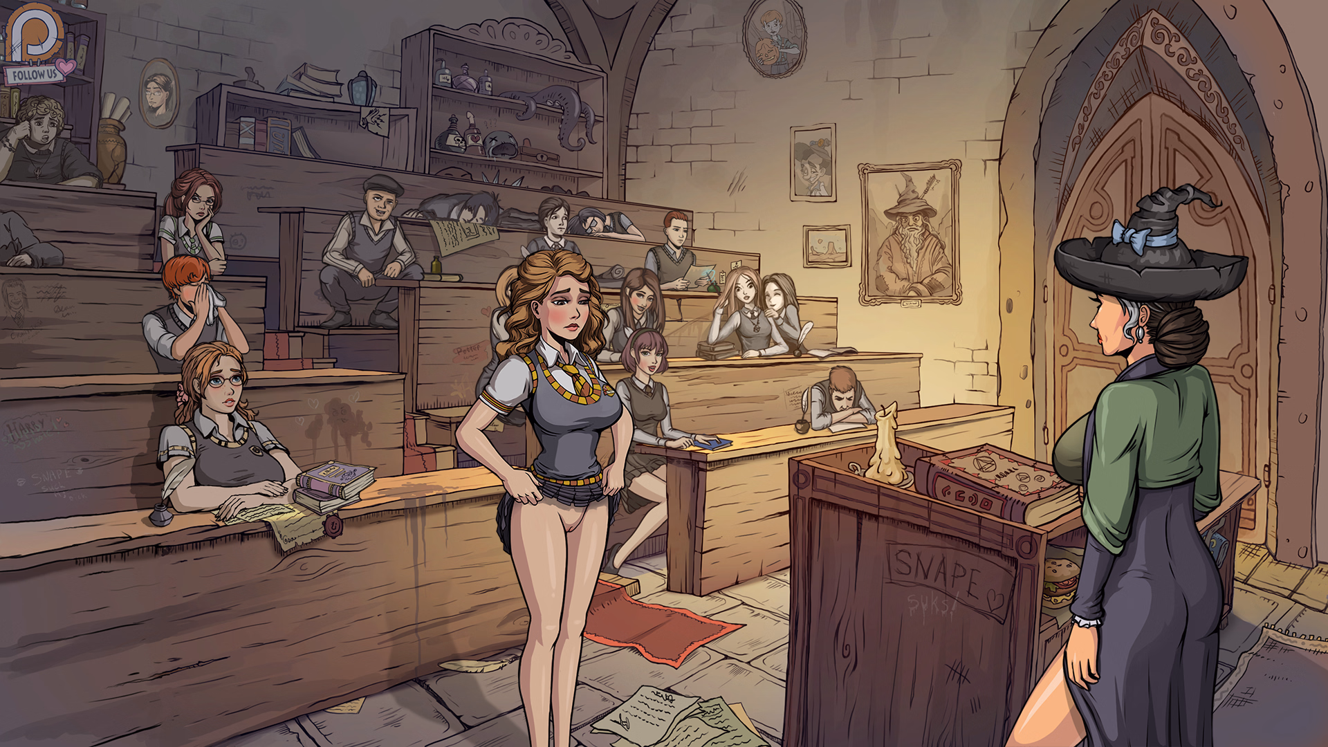VN Ren'Py Innocent Witches [v0.12.1B Fix2] [Sad Crab]