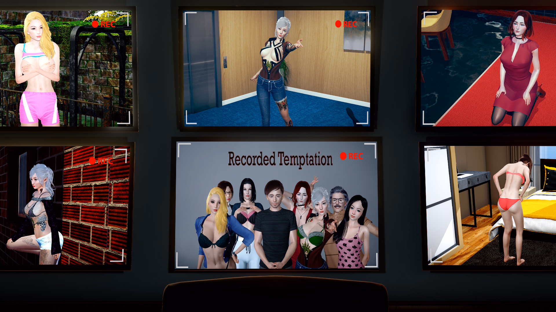 VN Ren'Py Abandoned Recorded Temptation [v0.20] [Tiger Monkey Games]