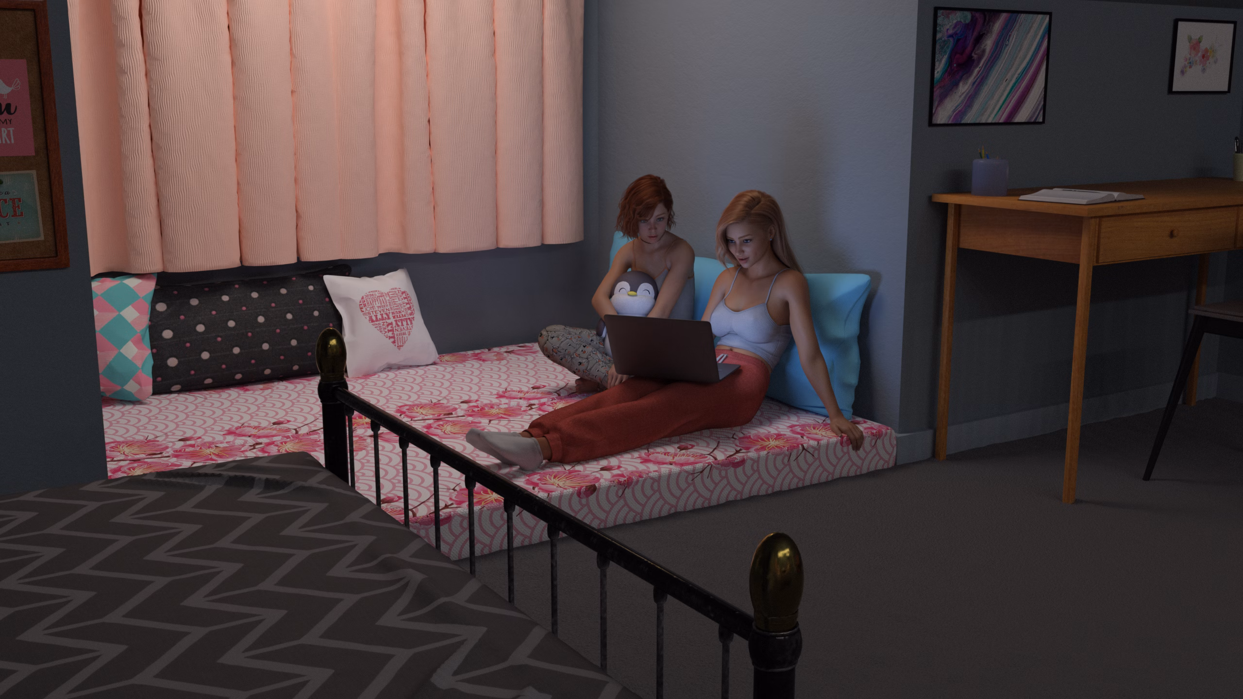 Ren'Py Abandoned My Naughty Angels [v0.11] [Bad Angel Games]