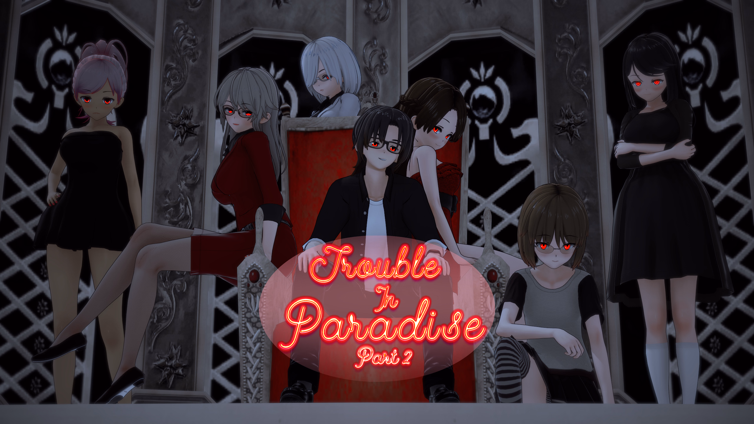 VN Ren'Py Trouble in Paradise [v1.17] [Syko134]