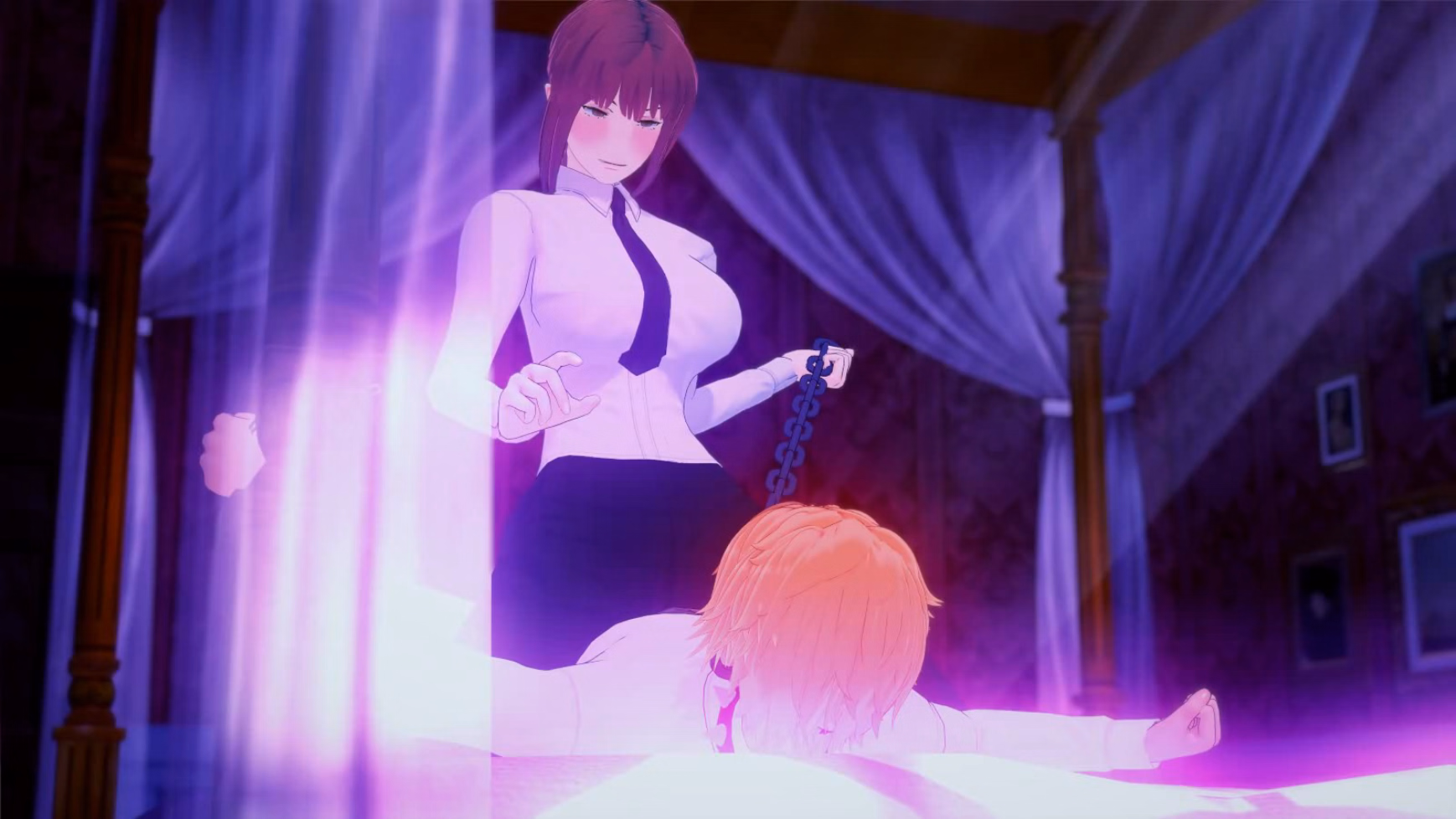VN Ren'Py Abandoned A Day with Makima [v0.1] [Momoki]