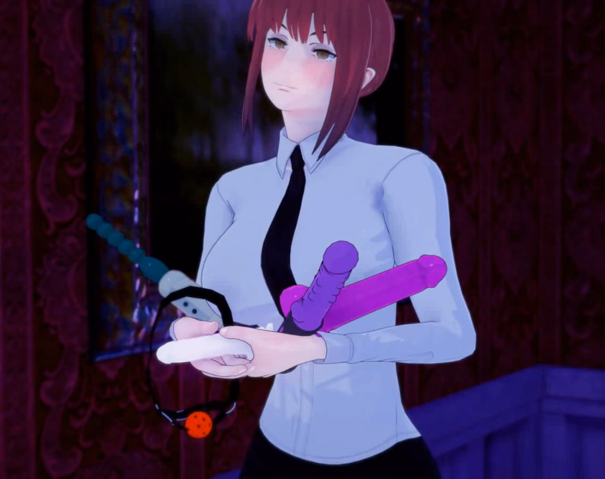 VN Ren'Py Abandoned A Day with Makima [v0.1] [Momoki]