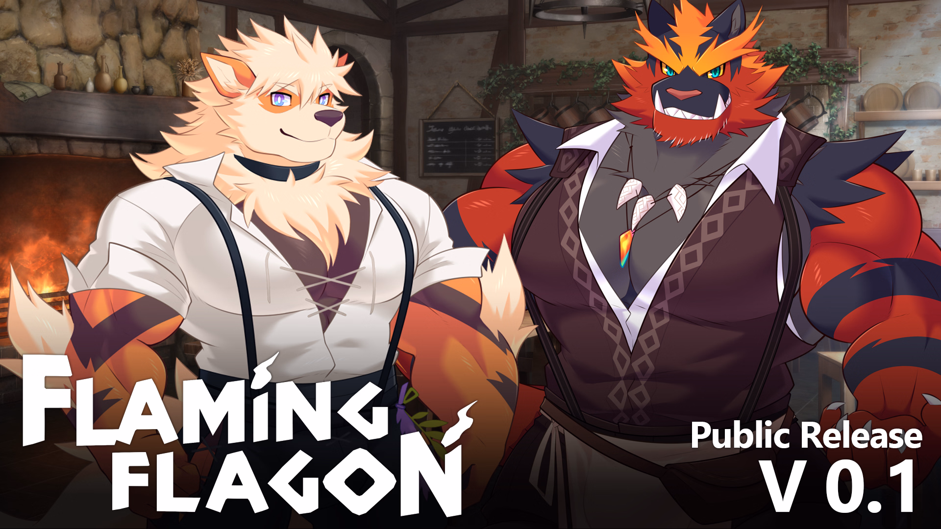 VN Ren'Py Flaming Flagon [v1.10.1] [Kulplant]