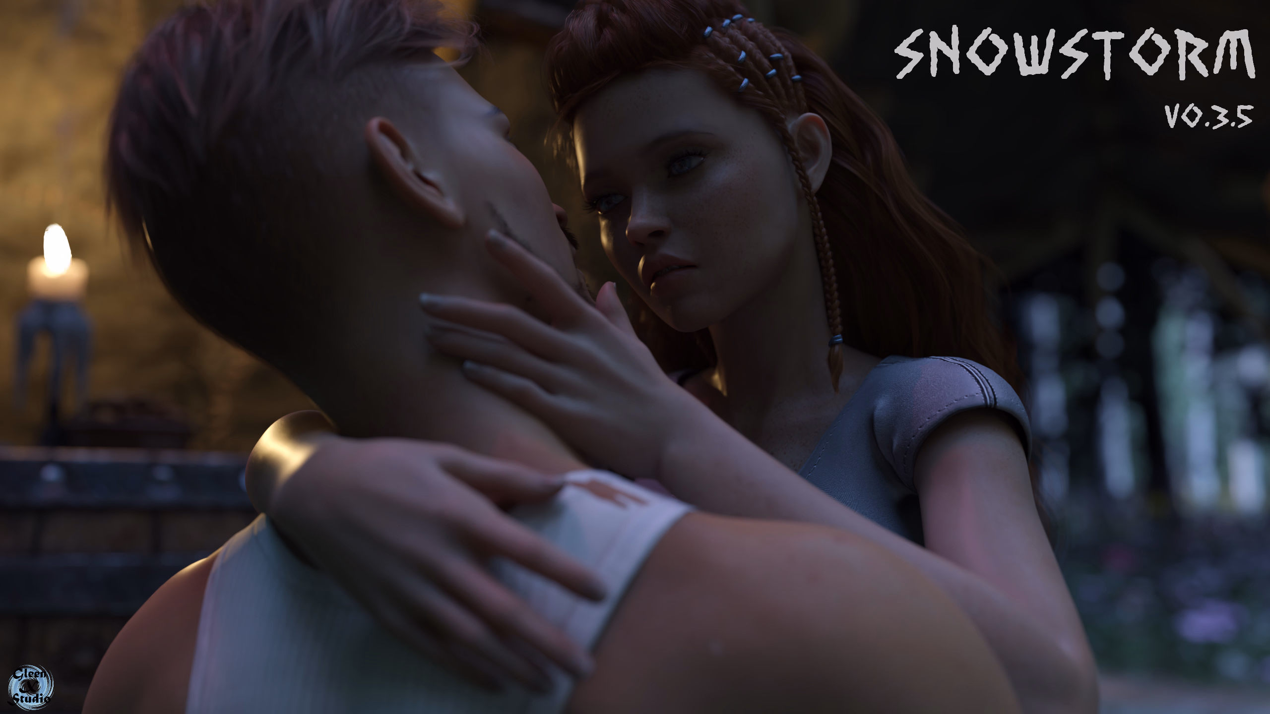 VN Ren'Py SnowStorm [v0.12] [GleenX Studio]