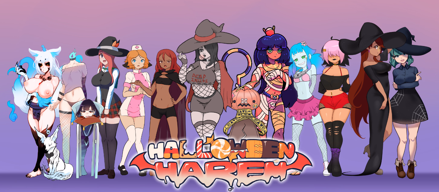 Unity Completed Halloween Harem [Final] [Hotpink]