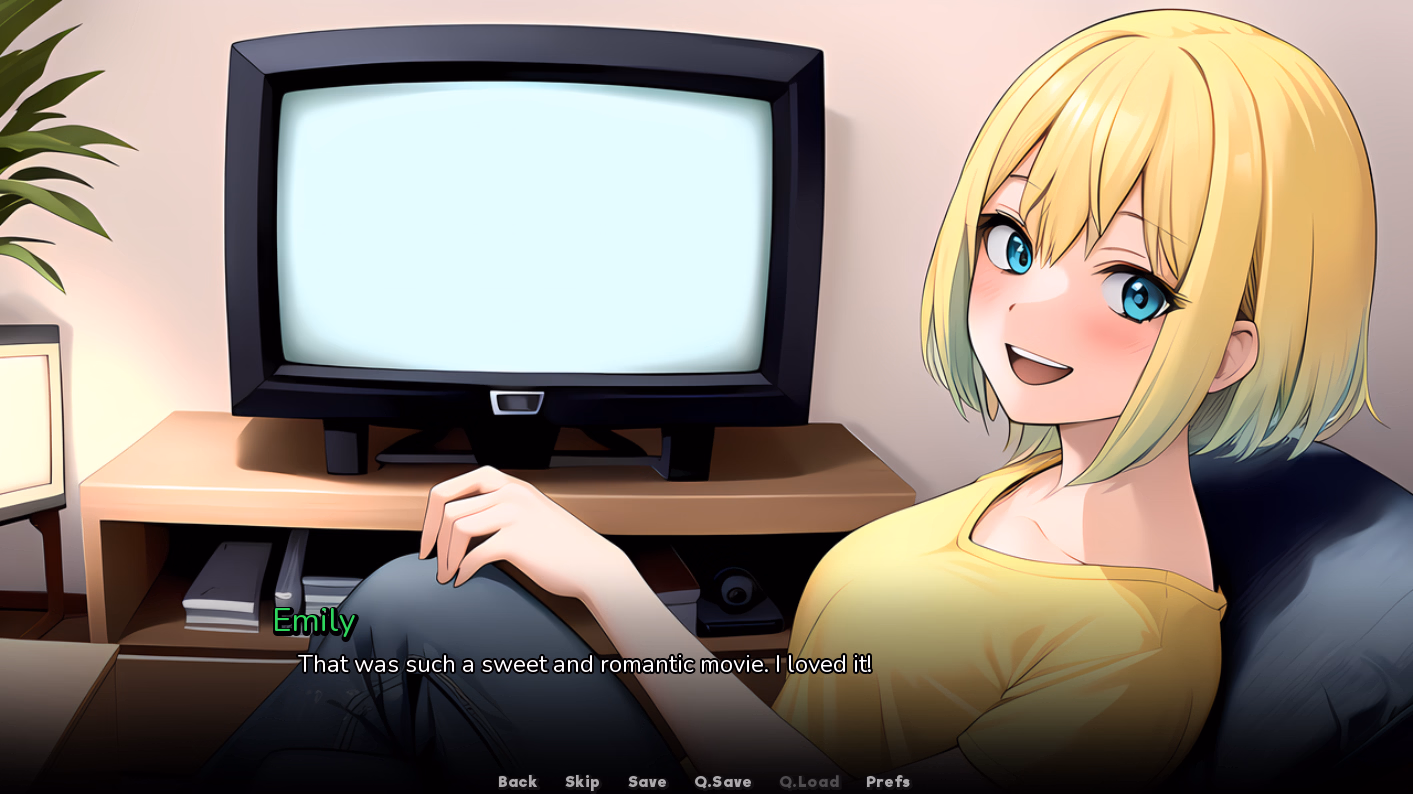 VN Ren'Py Completed Emily's Steamy Date [v1.0] [LewdSama]