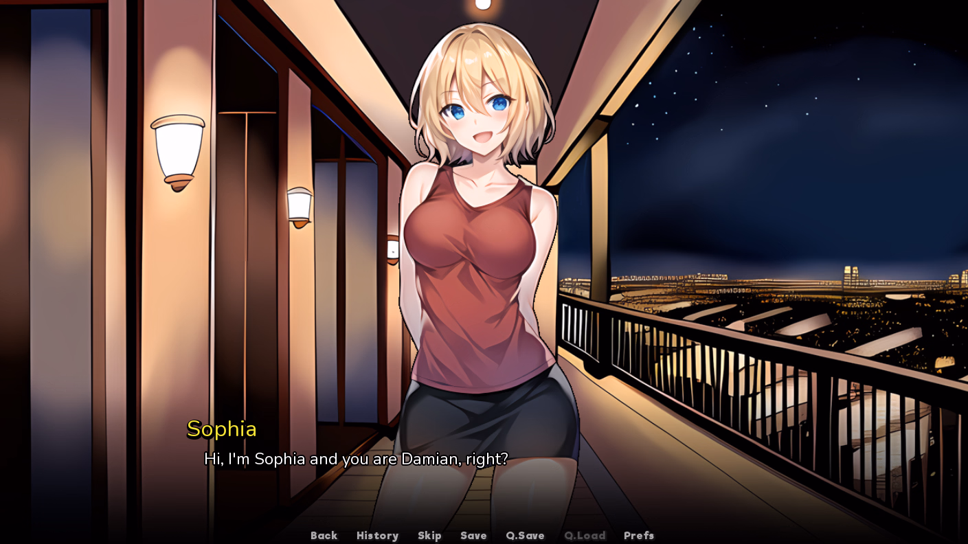VN Ren'Py Completed Date Sophia [v1.0] [LewdSama]