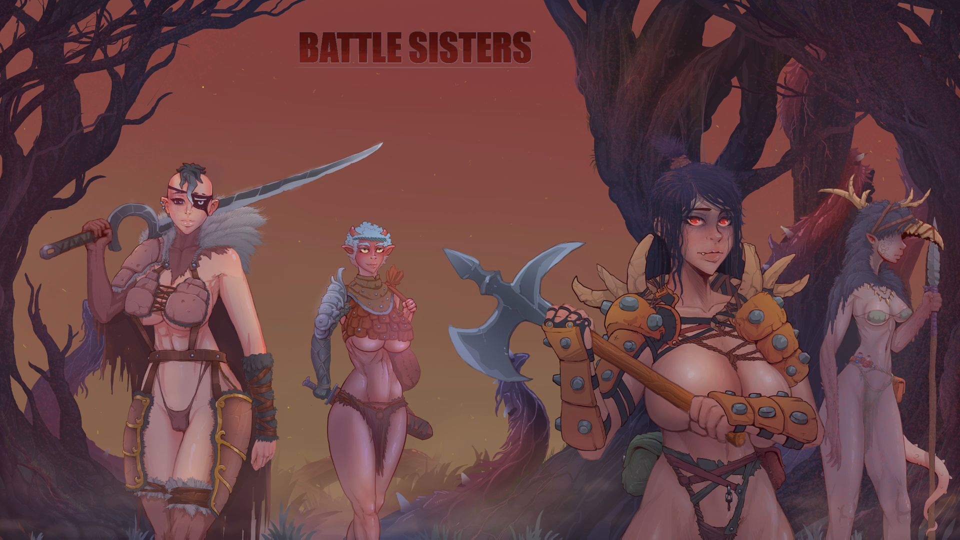 RPGM Onhold Battle Sisters [v0.7] [VVTS, Tentacles san and art]