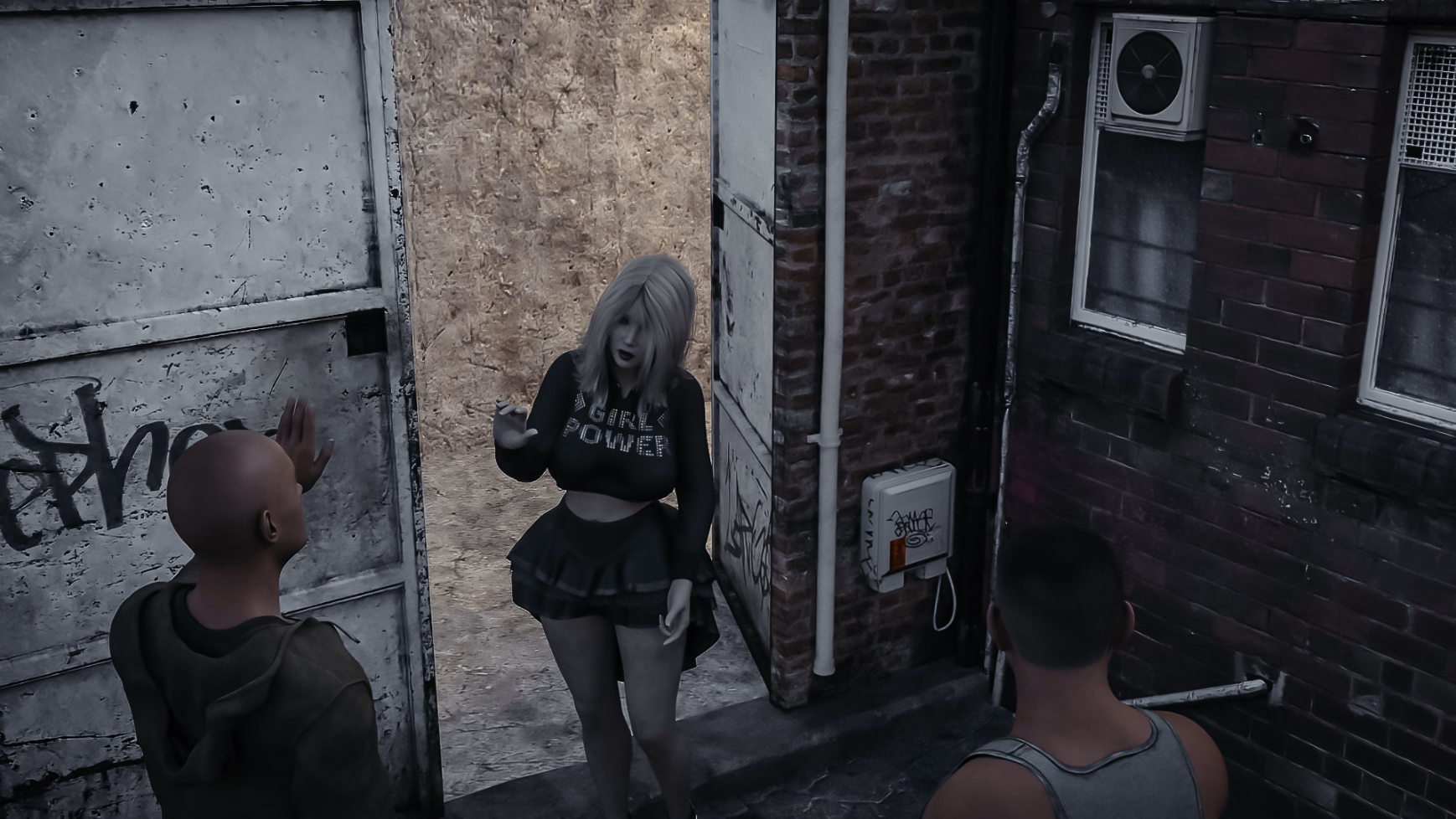VN Ren'Py Abandoned OutnumbereD [v0.3] [Tataugas]