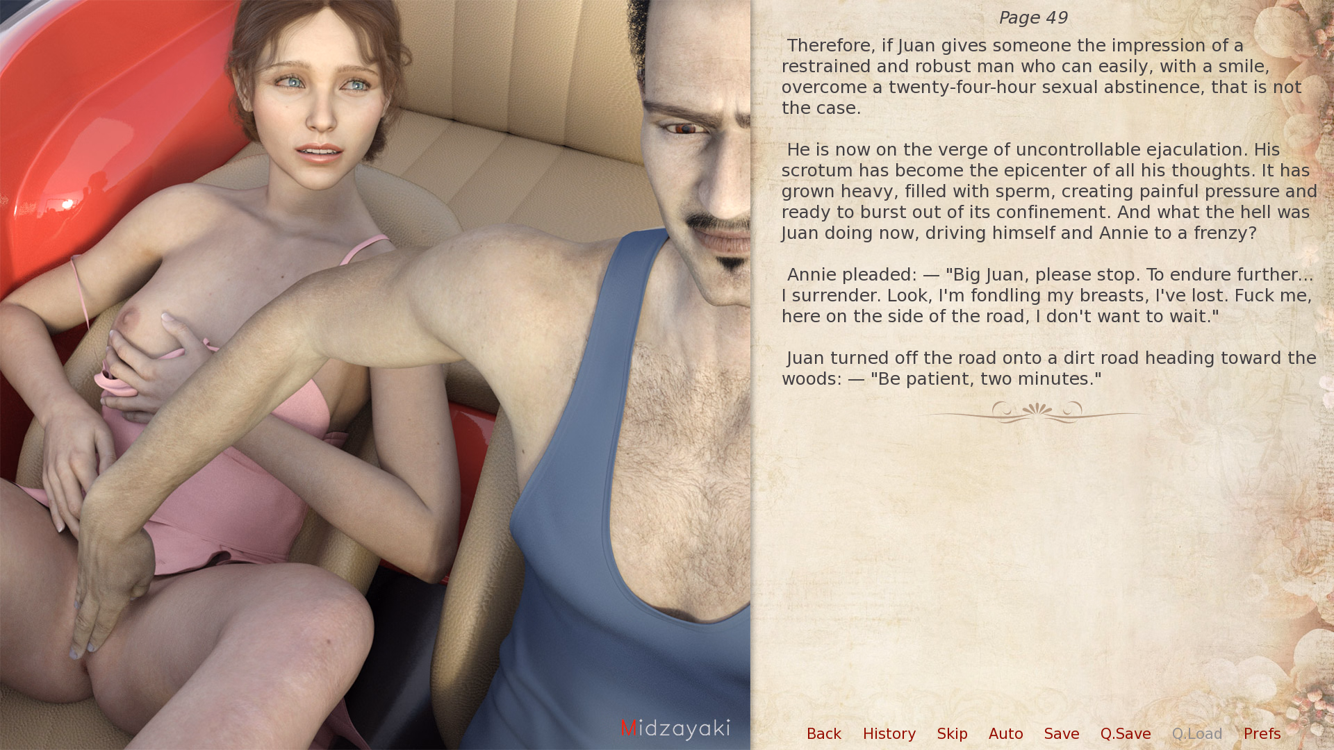 VN Ren'Py Abandoned Hoover`s Big Love [Ch.1] [Midzayaki]