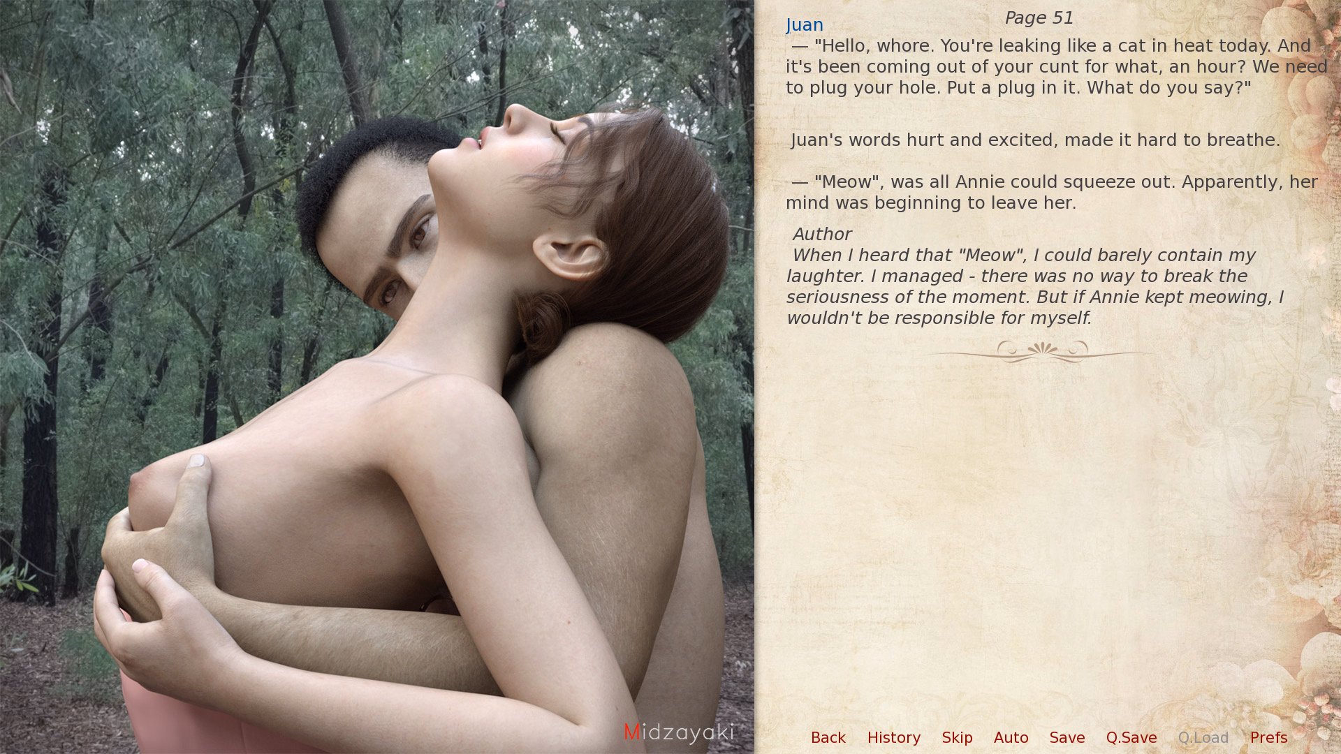 VN Ren'Py Abandoned Hoover`s Big Love [Ch.1] [Midzayaki]