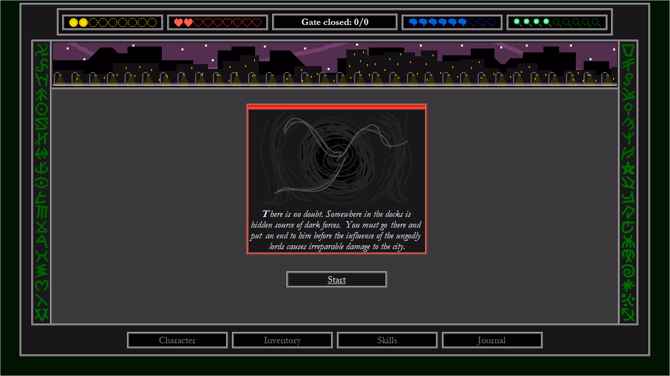 QSP Abandoned LustWorld Horror [v0.0.1] [CrunchGameStudio]