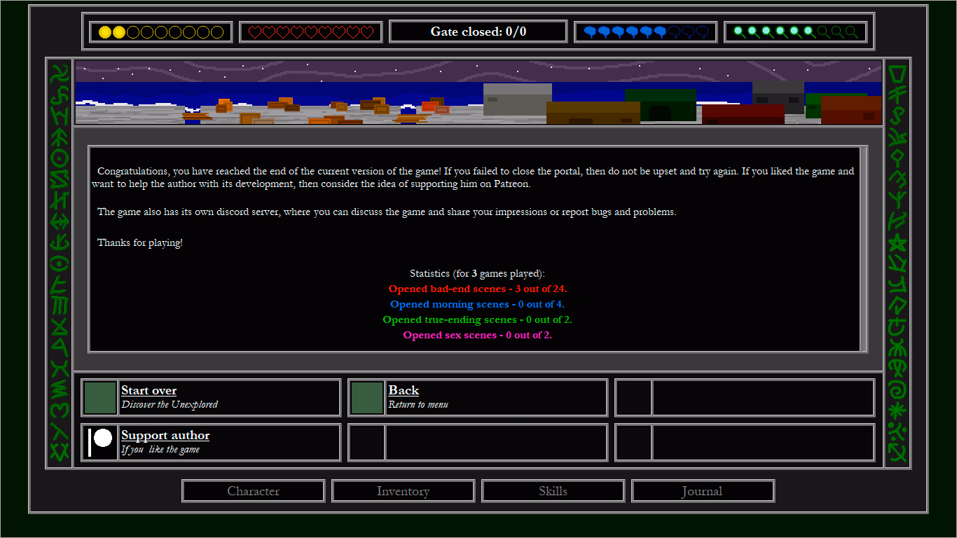 QSP Abandoned LustWorld Horror [v0.0.1] [CrunchGameStudio]