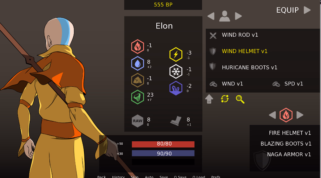 Ren'Py Abandoned The Avatar Trainer [v0.12a] [Rnot2000]