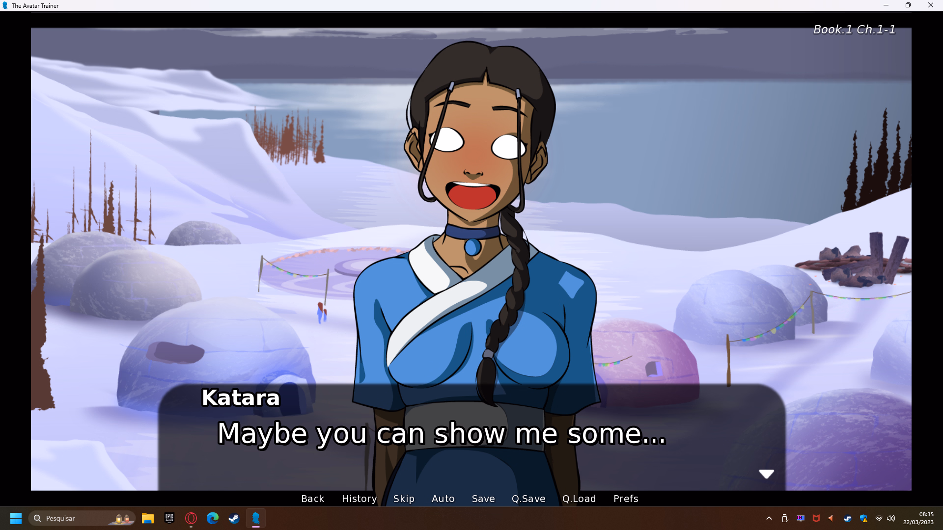 Ren'Py Abandoned The Avatar Trainer [v0.12a] [Rnot2000]