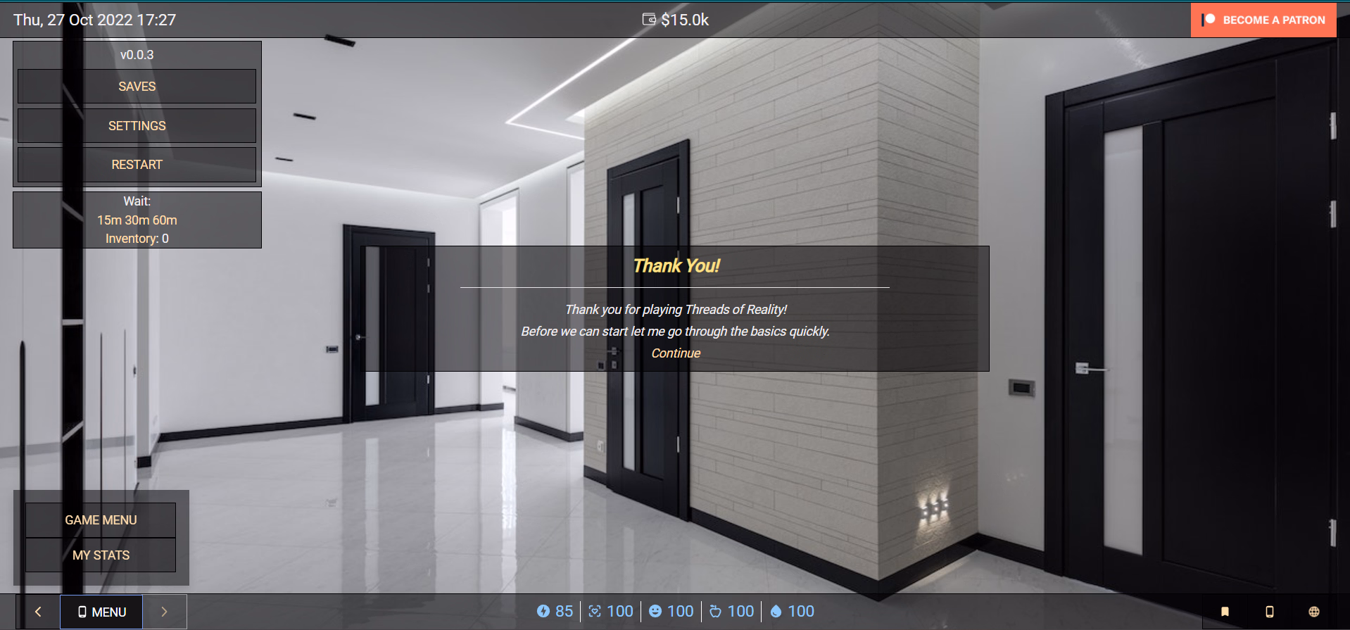 HTML Abandoned Threads of Reality [v0.0.3] [LunAttic Games]