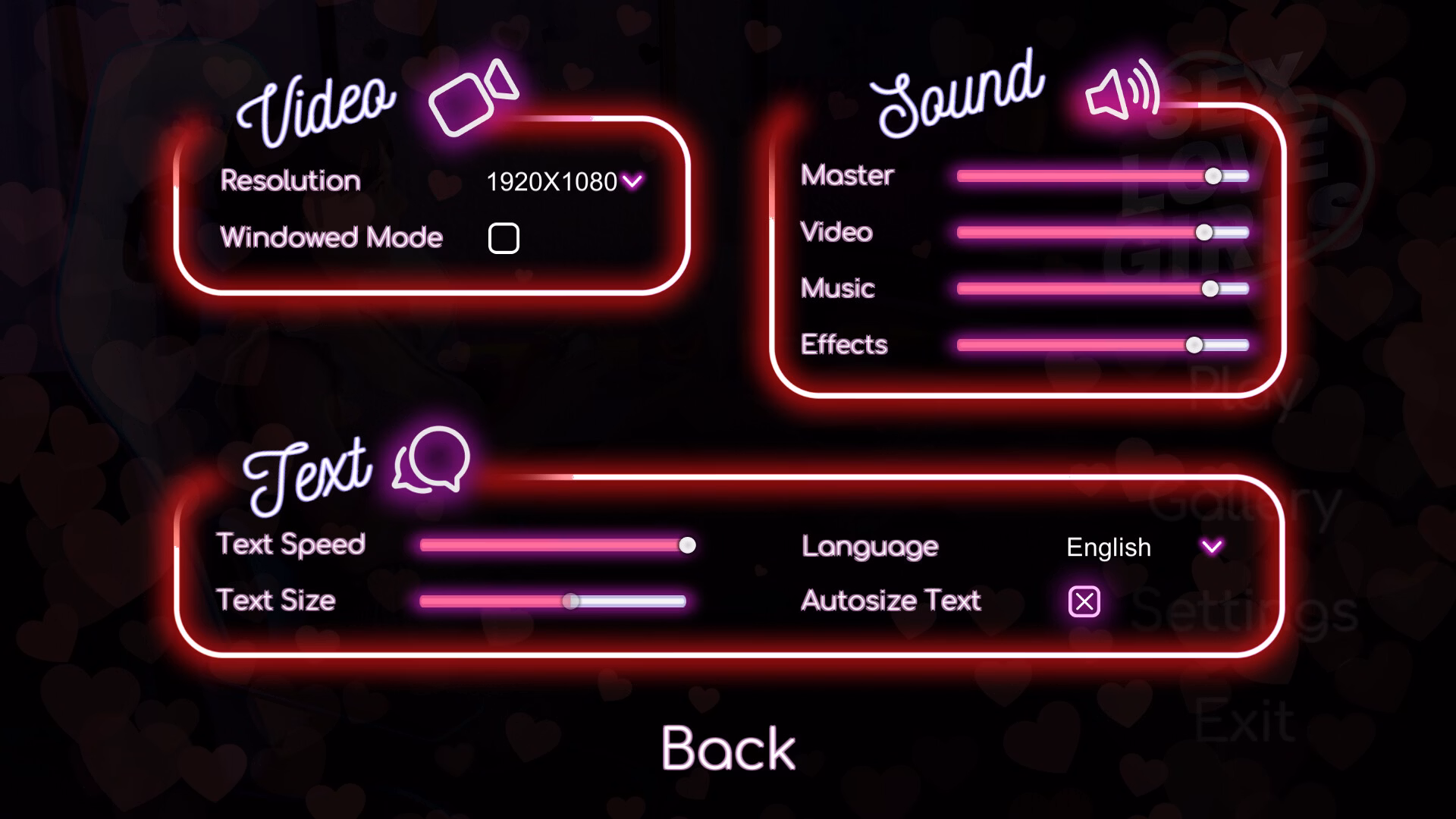 VN Unity Completed Sex, Love & Girls [Final] [Taboo]