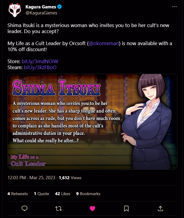 VN Others Completed My Life as a Cult Leader [Final] [Orcsoft]