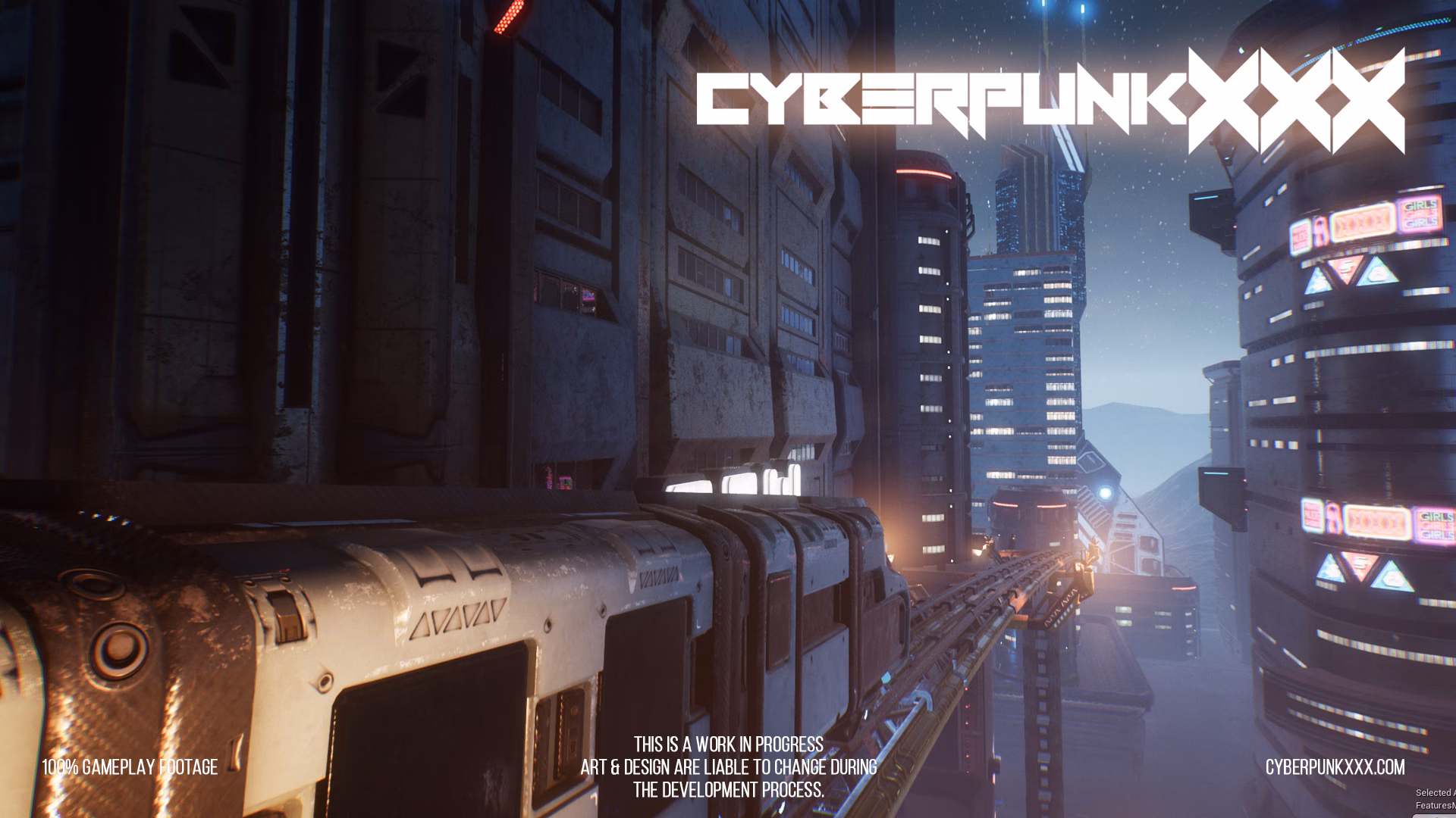 Unreal Engine CyberpunkXXX [v0.0.1] [GAMERFLEX Studios]
