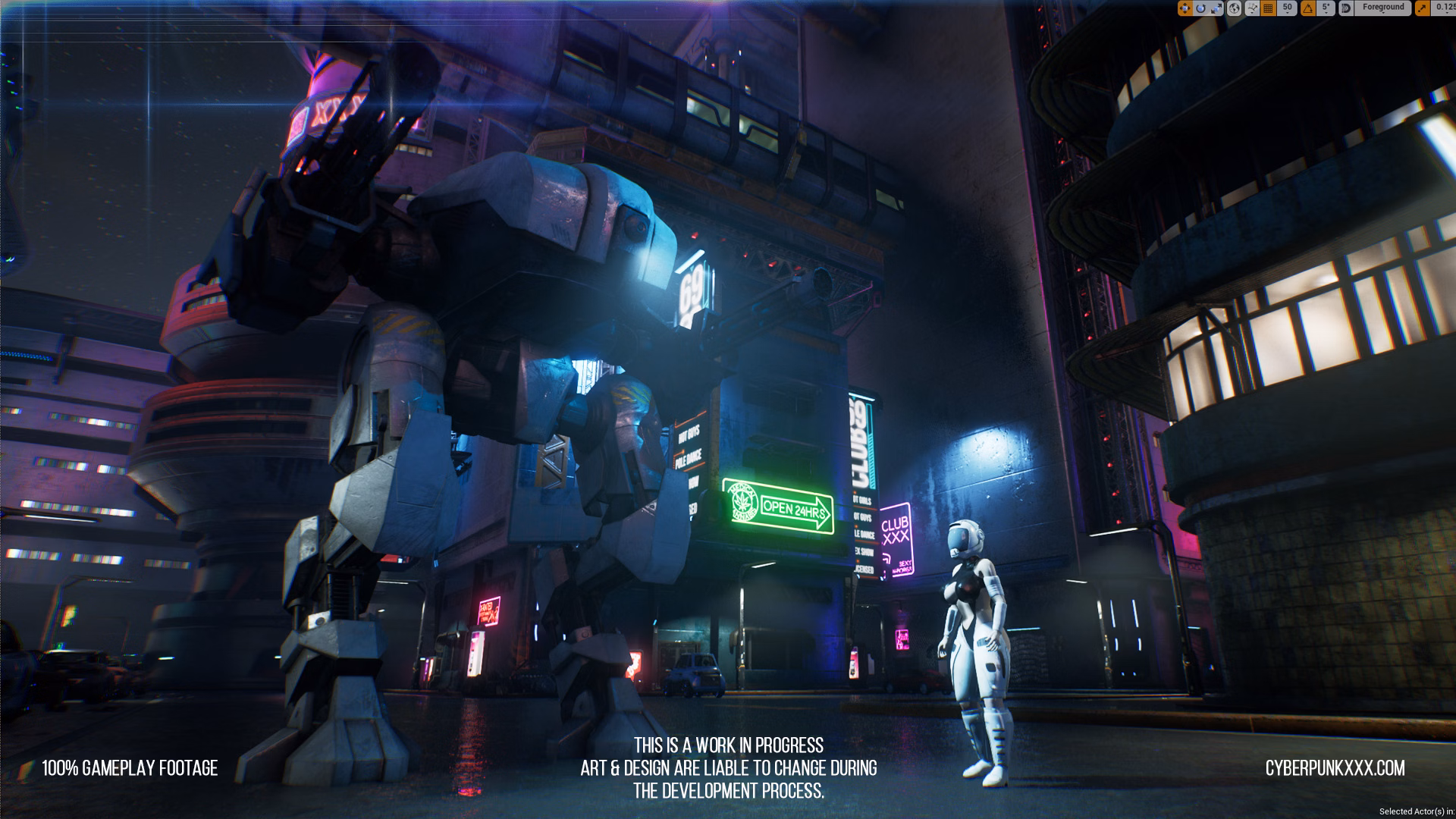 Unreal Engine CyberpunkXXX [v0.0.1] [GAMERFLEX Studios]