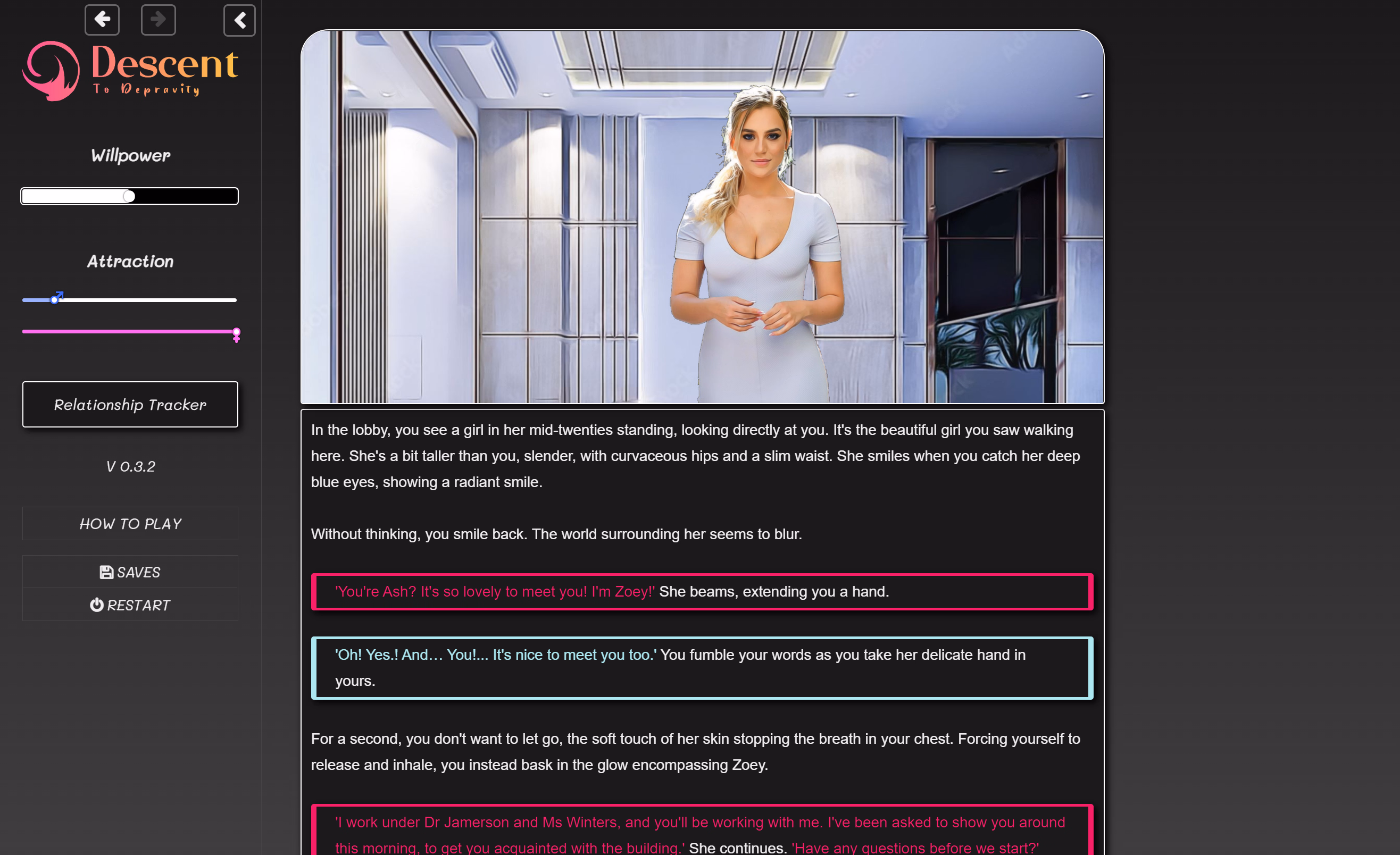 HTML Descent to Depravity [v0.6.1] [Olivv] download
