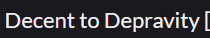 HTML Descent to Depravity [v0.6.1] [Olivv]