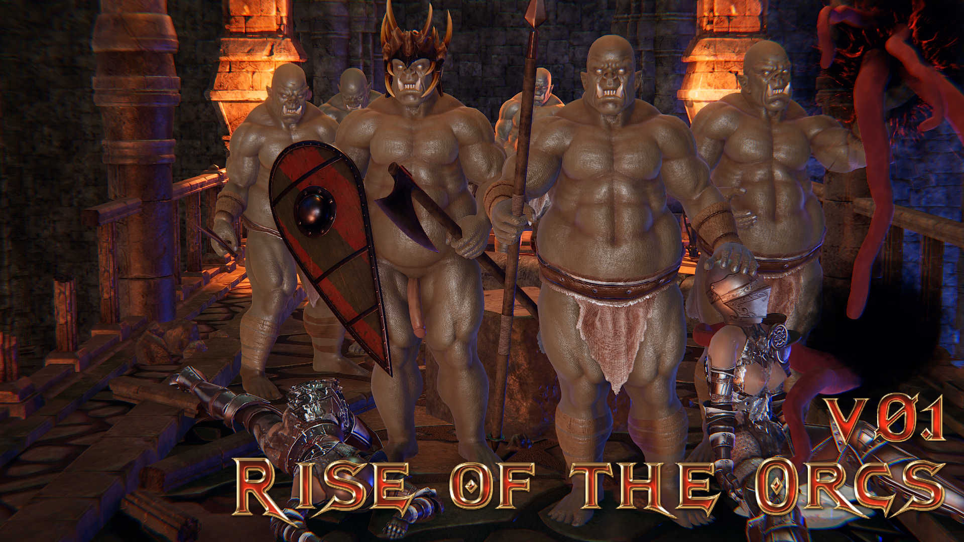 VN Ren'Py Abandoned Rise of the Orcs [v0.1] [RayAbby]