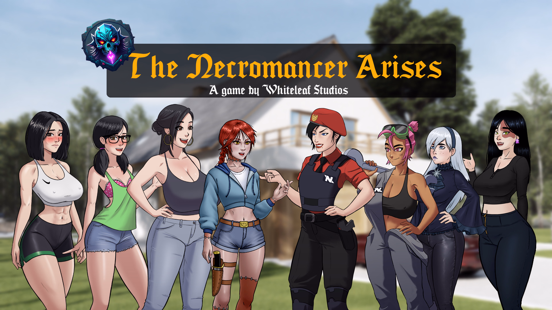 VN Ren'Py Completed The Necromancer Arises [v1.0] [Whiteleaf Studio] download