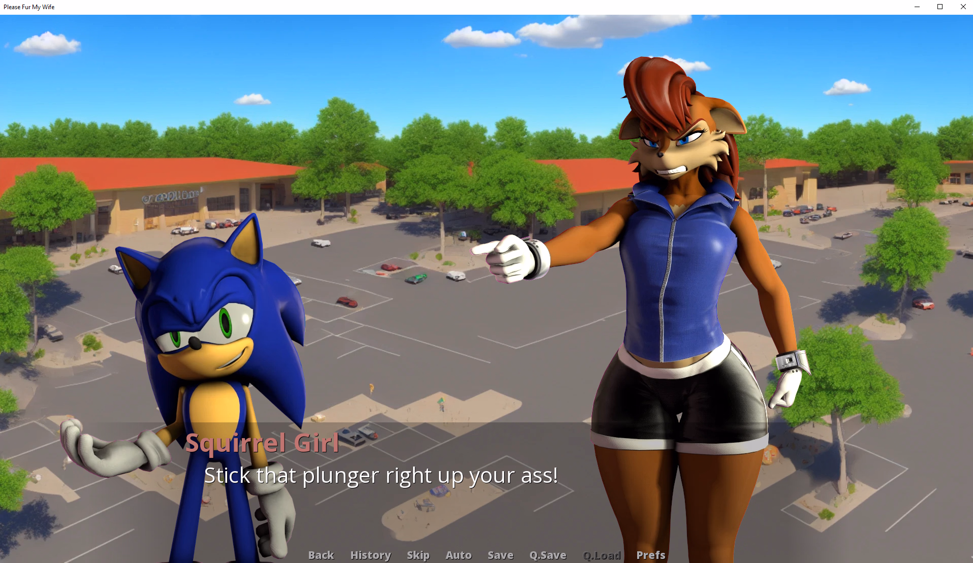 VN Ren'Py Abandoned Please Fur My Wife [v0.1.3] [ChadChan3D]