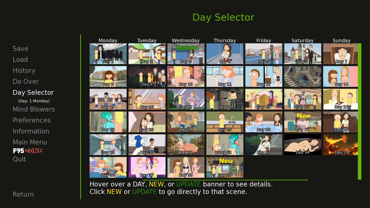 VN Ren'Py Completed Rick and Morty: Another Way Home [r4.3] [Night Mirror]