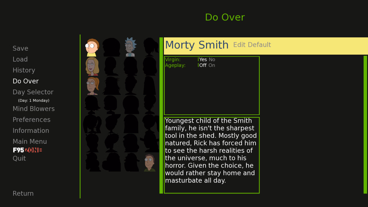 VN Ren'Py Completed Rick and Morty: Another Way Home [r4.3] [Night Mirror]