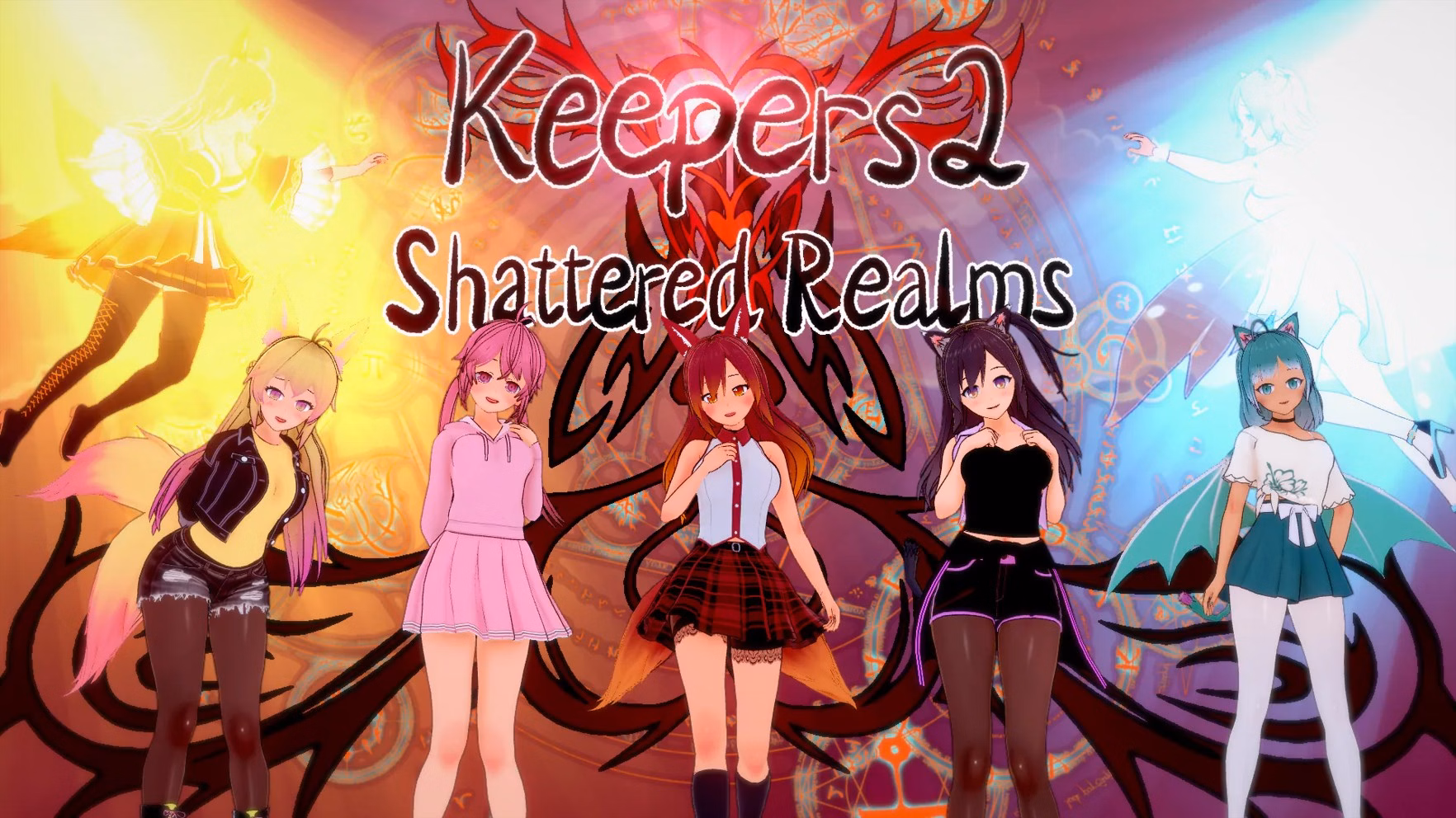 VN Ren'Py Keepers 2 : Shattered Realms [v.0.4.4 Ch.5] [Lumari]