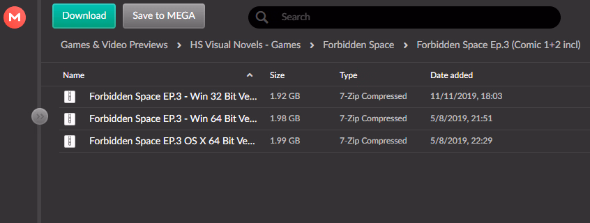VN Others Completed Forbidden Space [Final] [SuperT]