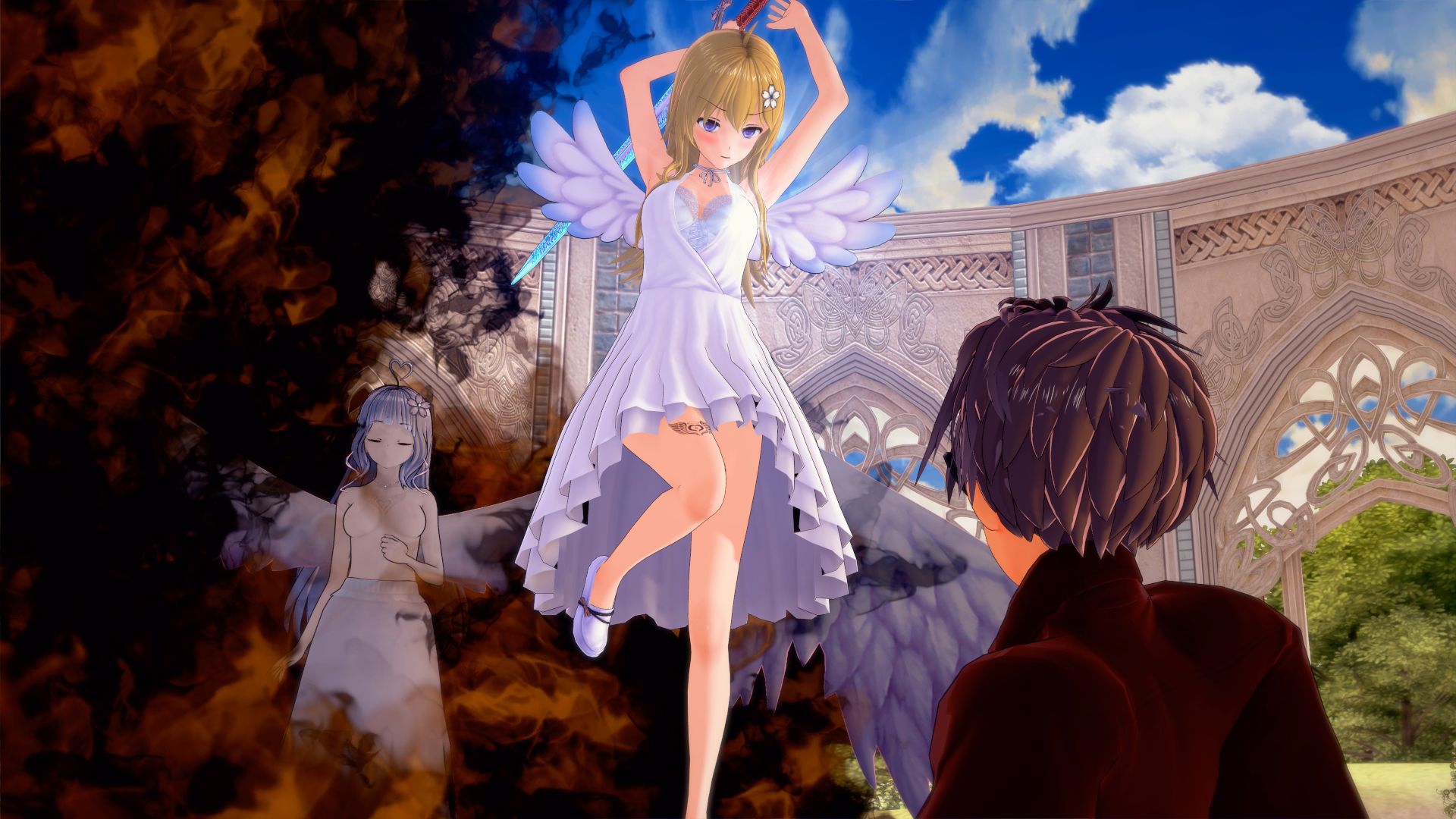 VN Ren'Py How I Became the Bodyguard of the Saintess! [v0.9] [Lunardis]