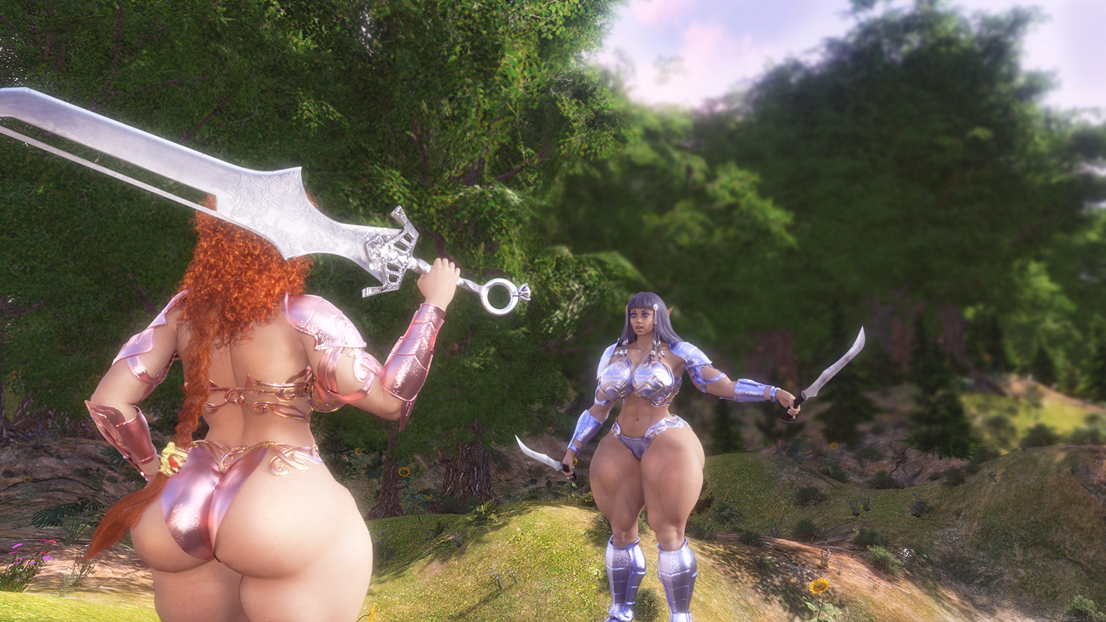 RPGM Abandoned Big Bodacious Barbarians [Early ALPHA Build] [Concept Art VL]