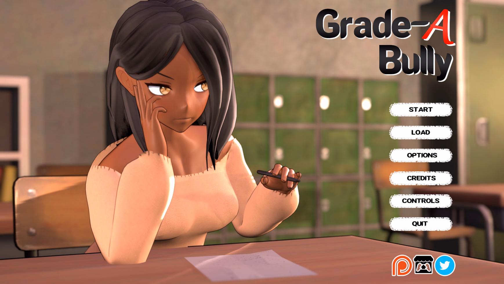 VN Ren'Py Abandoned GRADE-A BULLY [v1.0] [Duckie]