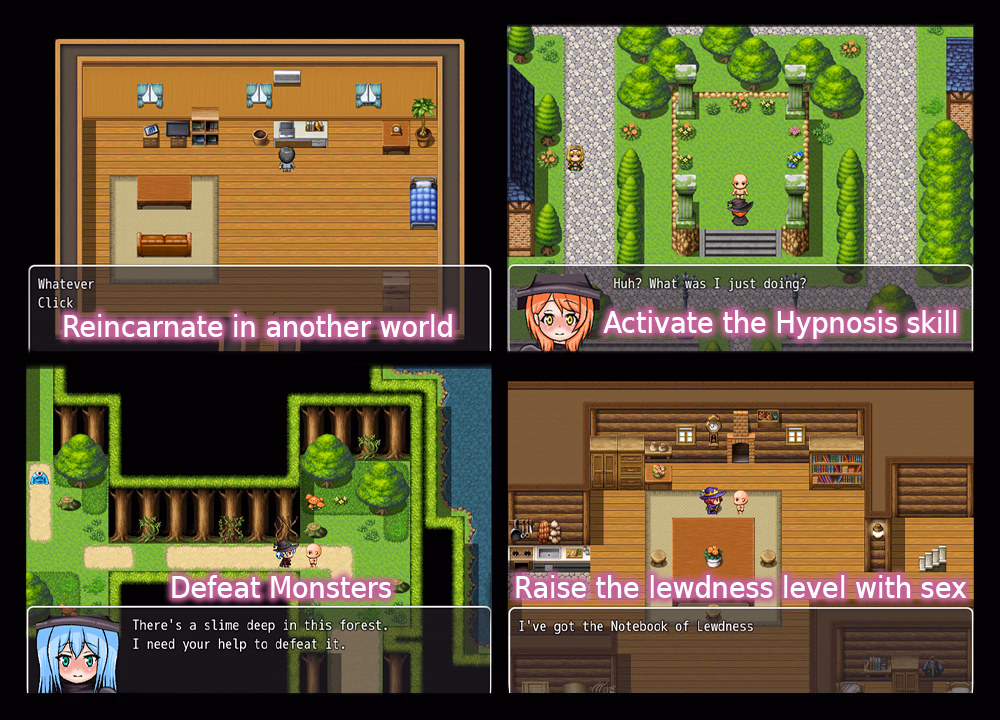 RPGM Completed Hypnotizing Hero ~I Pumped Charisma to the Max~ [v1.0][Kajiyasu]