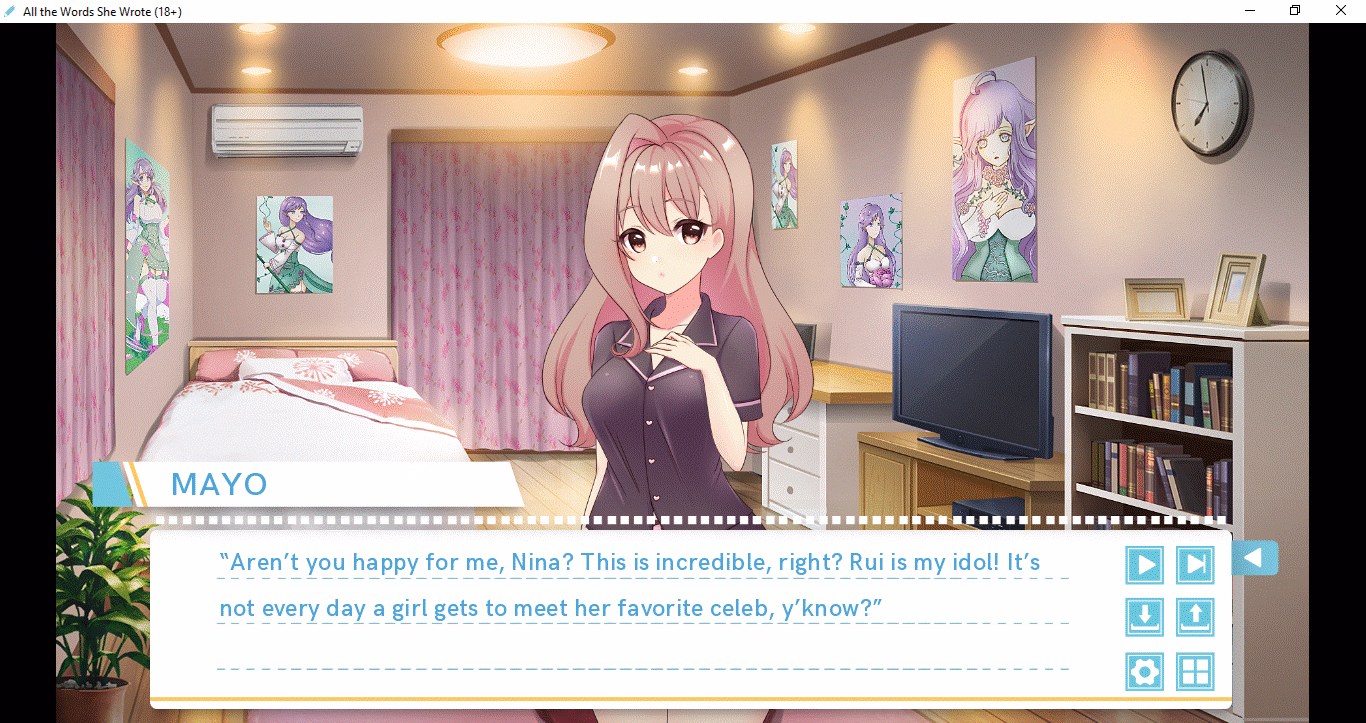 VN Ren'Py Completed All the Words She Wrote [Final] [ebi-hime]