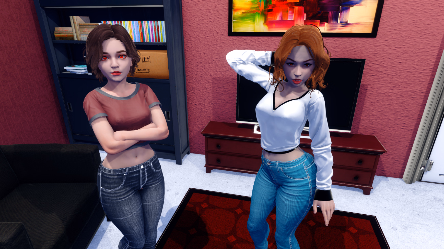 VN Ren'Py Abandoned Hearts under the Red Sky [v0.2.1] [Mr Georgie]
