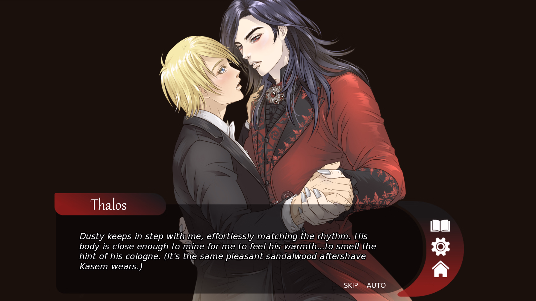 VN Ren'Py Vampire Slave: A Yaoi Visual Novel [Chp.1] [Y Press Games]
