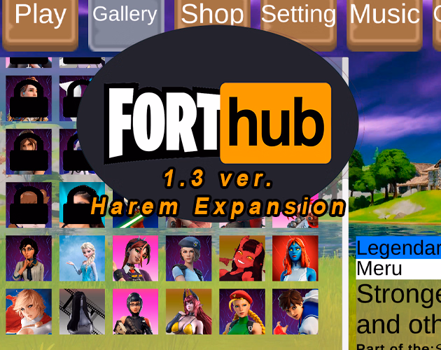 Unity Completed FortHub [1.3 ver.] [Timekss] download