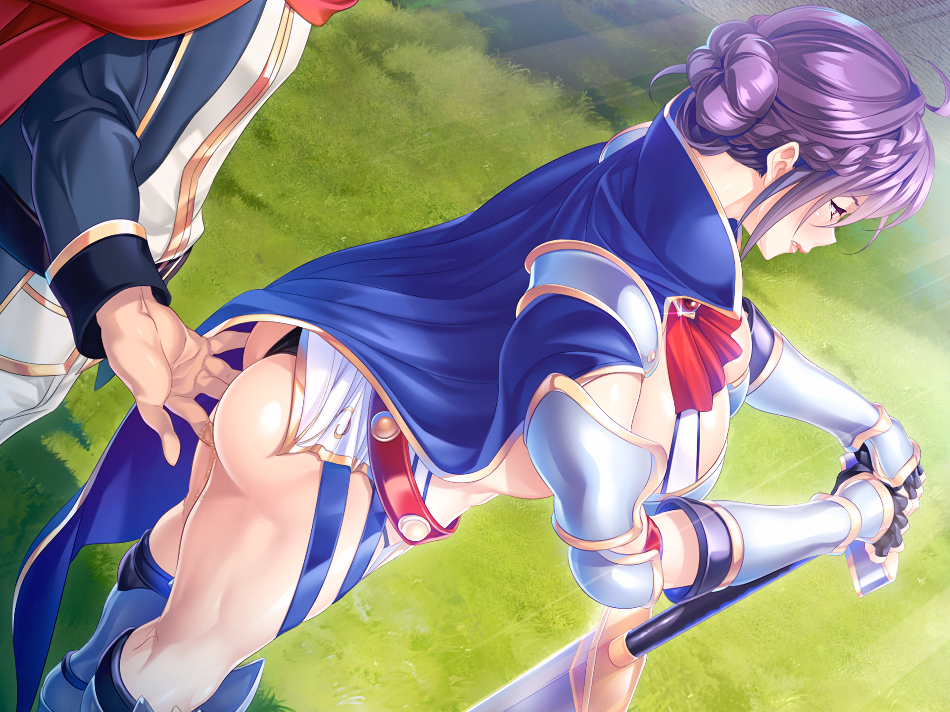 VN Ren'Py Completed Virgin Knight is my Onahole Tonight [Final] [Miel/Cherry Kiss Games]