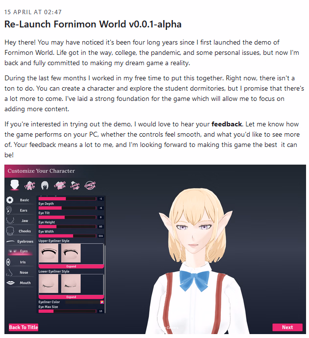 Others Abandoned Fornimon World [v0.0.2a] [Tencia]