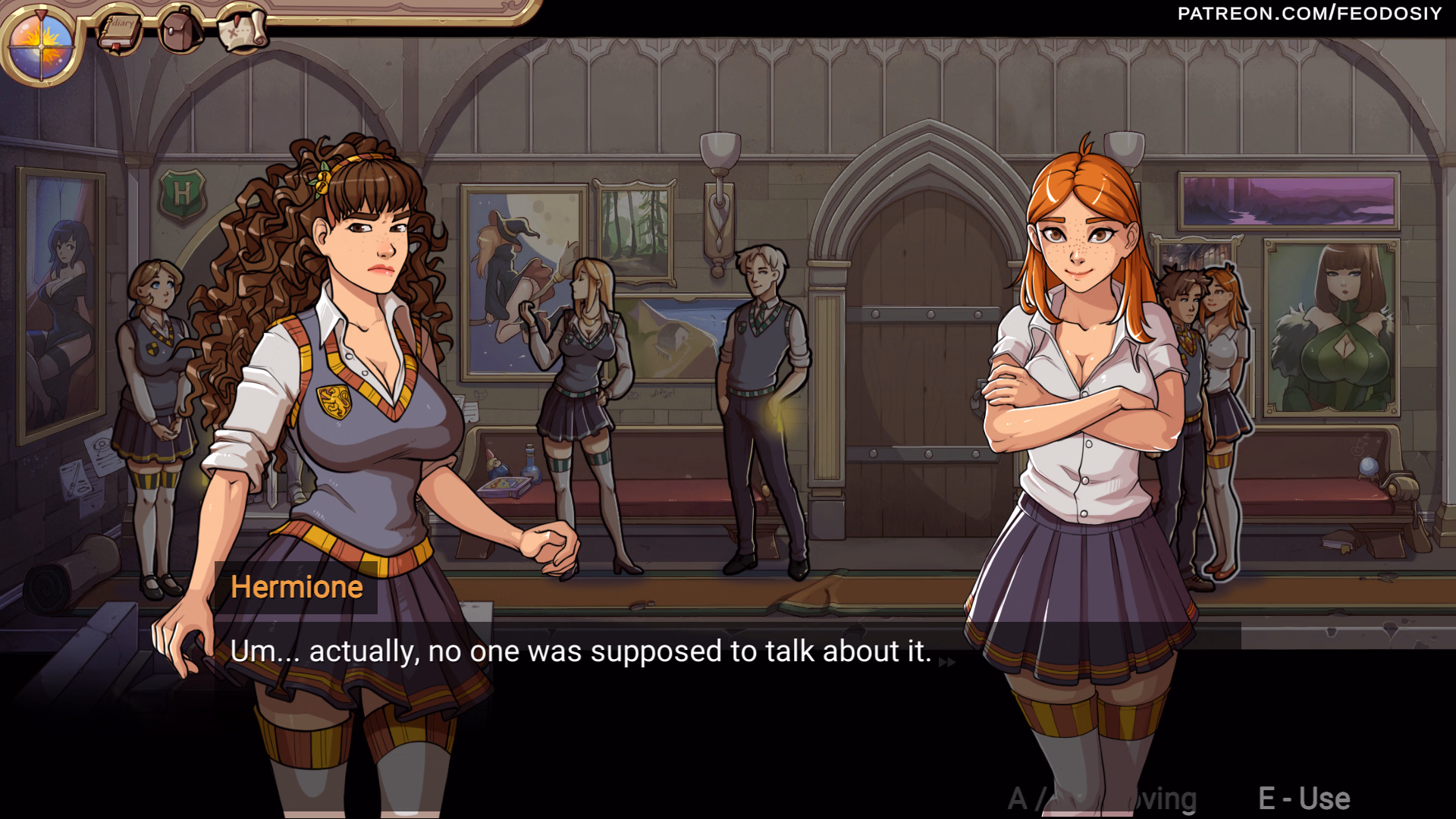 Unity Hogwarts: Magic Lessons [New Year] [Feodosiy]